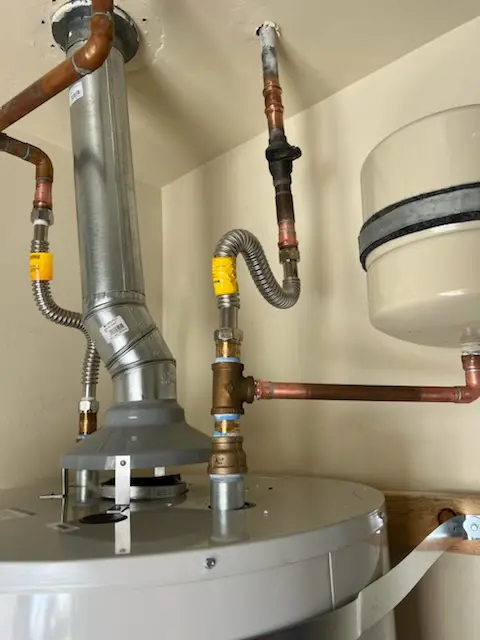 Water heater installation and plumbing repair in Low Moor
